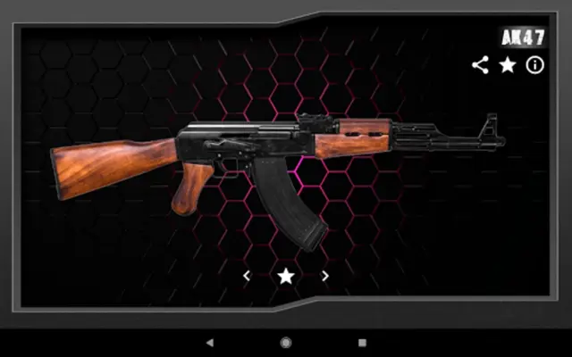 Sounds of gun shots android App screenshot 4