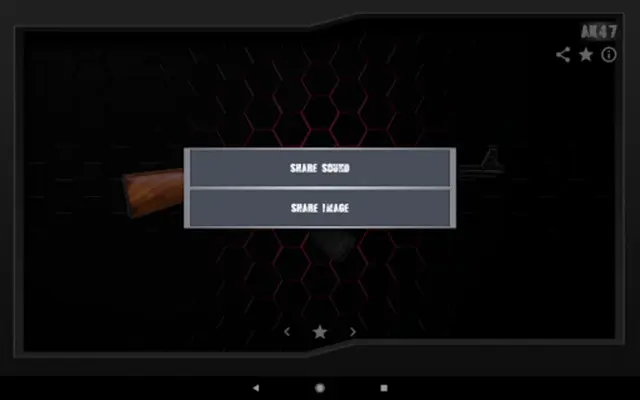 Sounds of gun shots android App screenshot 7