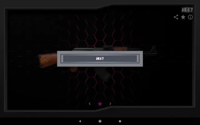 Sounds of gun shots android App screenshot 8